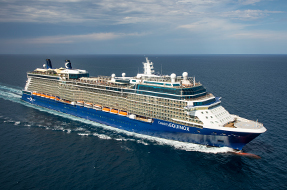 A cruise liner at Port Canaveral.