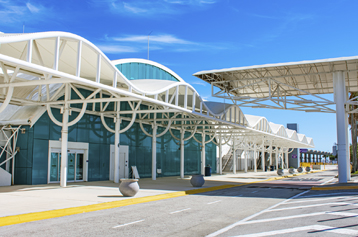 Entrance to Cruise Terminal 10