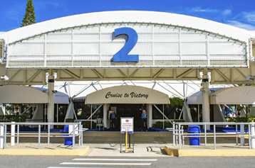 Entrance to Cruise Terminal 2