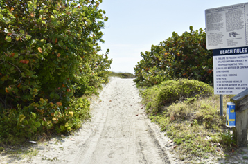 Entrance to Jetty Park Beach