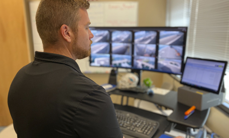 Port Canaveral public safety and security monitors