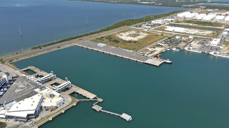 Port Canaveral’s new cruise terminal will be located at existing North 8 berth